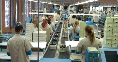Produção industrial cresce em Minas