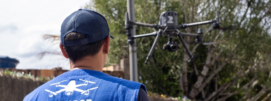 Drones mapeiam 497 mil hectares e reforçam combate aos focos do Aedes aegypti em Minas Drones (Carol Souza SESMG) ()