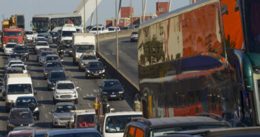 trânsito avenida Cristiano Machado Imprensa MG