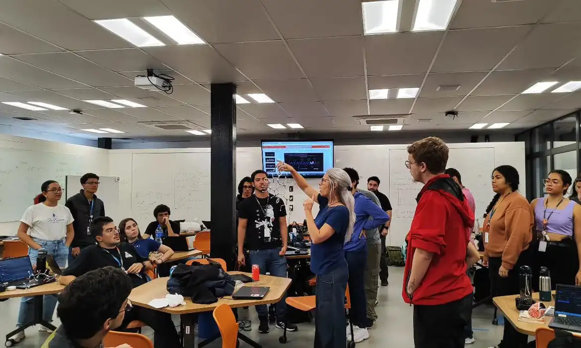 foto faculdade inovadora sala de aula foto faculdade inovadora sala de aula