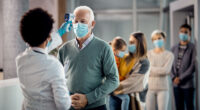 temperature checkpoint medical clinic coronavirus pandemic