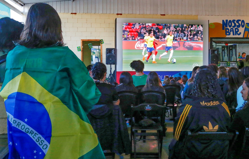 comércio de BH otimista com a Copa do Mundo jogo brasil torcida