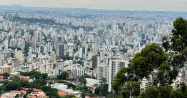 Cidade de Belo Horizonte vista do alto Divulgação PBH