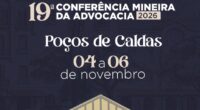 Poços de Caldas recebe a ª Conferência Mineira da Advocacia em novembro de