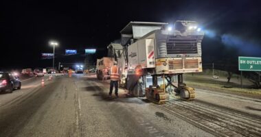 obras estradas EPR Via Mineira