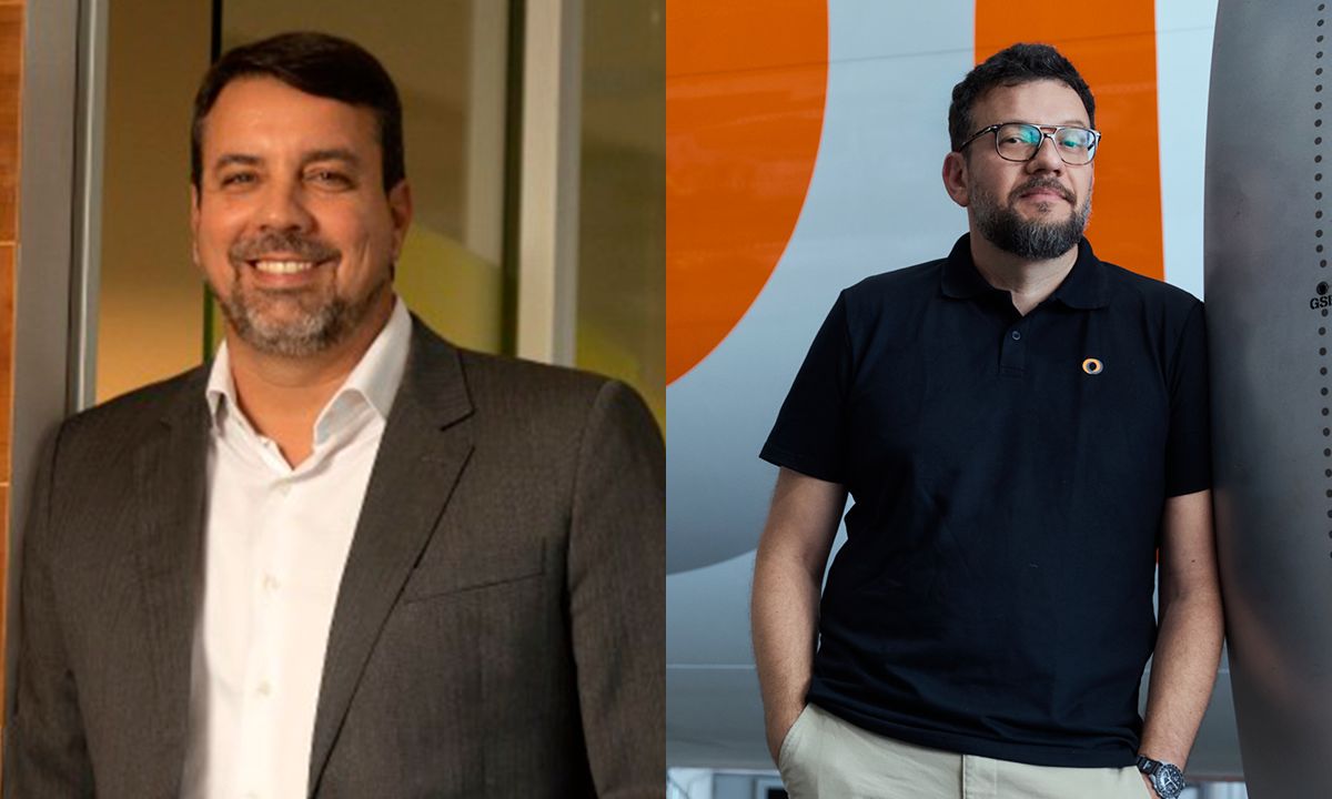 André Fehlauer e Albert Perez Reprodução LinkedIn Divulgação Gol Victor Affaro André Fehlauer e Albert Perez Reprodução LinkedIn Divulgação Gol Victor Affaro