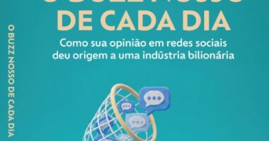 Capa do livro O buzz nosso de cada dia, de Alessandro Barbosa Lima, destaque da coluna literária