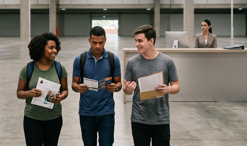 shopping de Bh realiza feirão de empregos jovens empregos