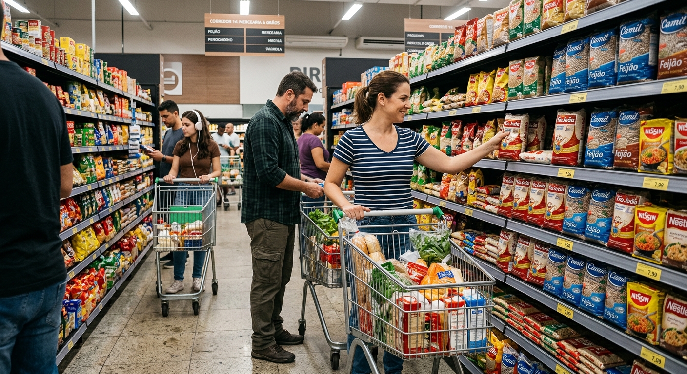 IPCA setembro compras supermercado Gerado por IA
