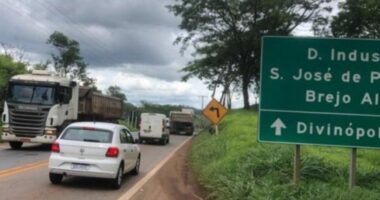 MG lidera acidentes entre rodovias estaduais