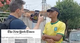 Polarização em Nanuque ganha página no NYT