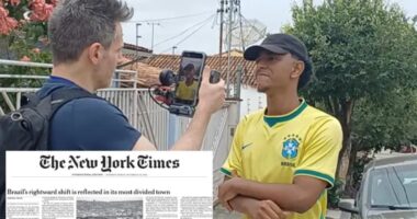 Polarização em Nanuque ganha página no NYT