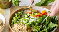 alimentação vegetariana Foto Freepik