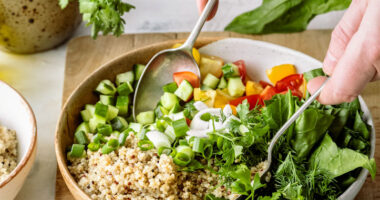 alimentação vegetariana Foto Freepik